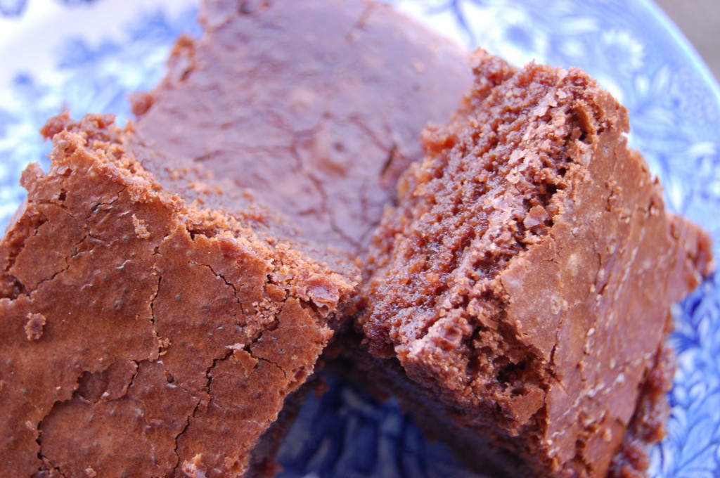 Delicious in their own right, but much 'milkier' than the Irish Cream Brownies.