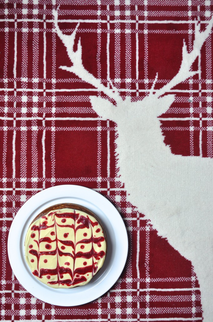 Showing off this moreish cheesecake, which coincidentally matched my new eye catching rug!