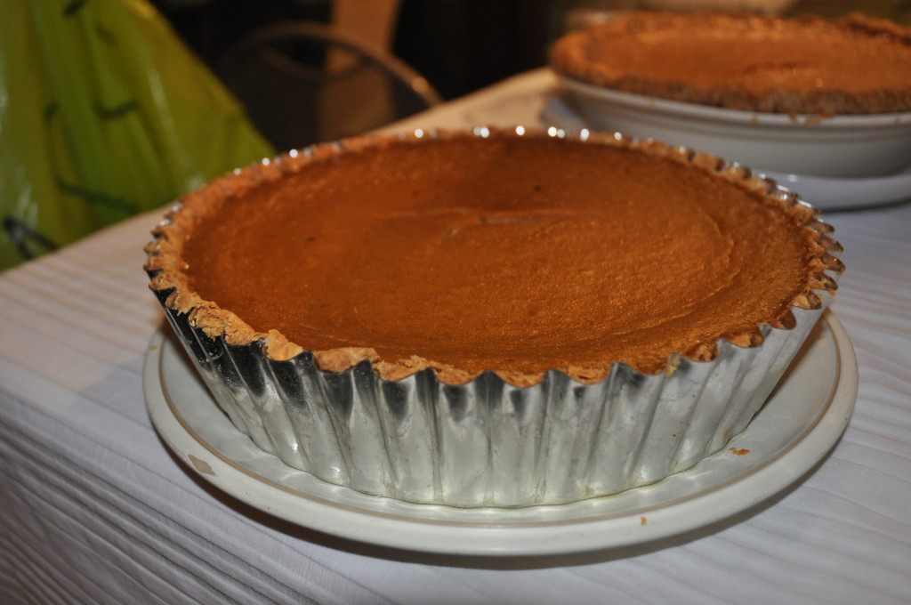 PUMPKIN PIE. There were two of these beauties.